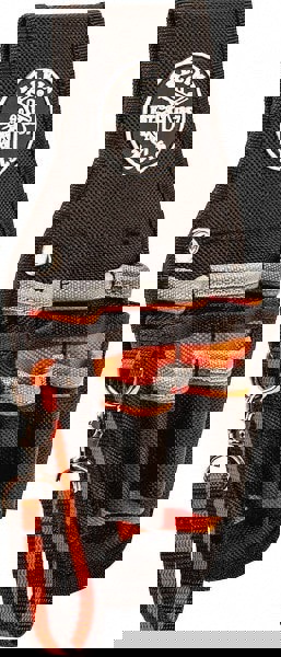 Tool Pouch: 9 Pockets, Black